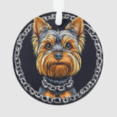 Niedlicher Hund Ornament (Rückseite)