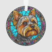 Niedlicher Hund Ornament (Rückseite)
