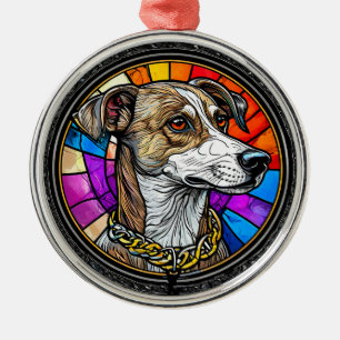 Niedlicher Hund Ornament Aus Metall