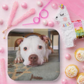 Niedlicher Hund Pappteller (Party)