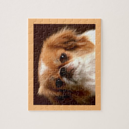 Niedlicher Hund Puzzle (Vertikal)