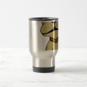 Niedlicher Hund Reisebecher (Mittel)