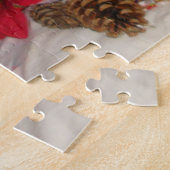 Niedlicher Hund schlafend kuscheliger Teddybär Puzzle (Seite)