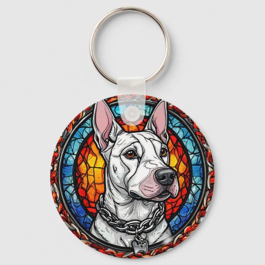 Niedlicher Hund Schlüsselanhänger (Vorderseite)
