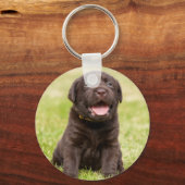 Niedlicher Hund Schlüsselanhänger (Vorderseite)