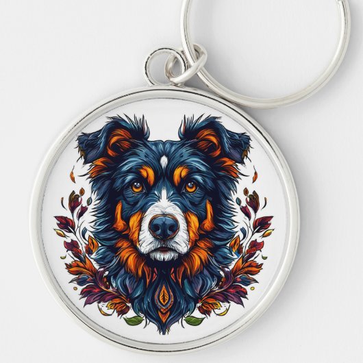 Niedlicher Hund Schlüsselanhänger (Vorne)