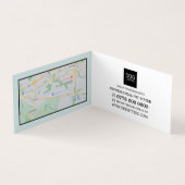 Niedlicher Hund, Sitzdienst für Haustiere im Detai Visitenkarten (Innenseite)