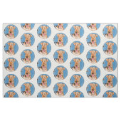 Niedlicher Hund Stoff (Fat Quarter (45,7 x 55,9 cm))
