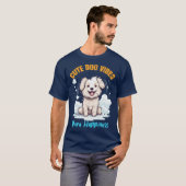 Niedlicher Hund T-Shirt (Vorne ganz)