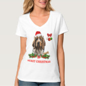 Niedlicher Hund T-Shirt (Vorderseite)