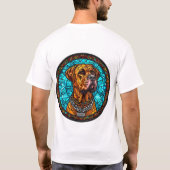 Niedlicher Hund T-Shirt (Rückseite)
