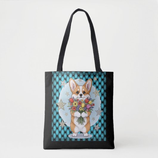 niedlicher Hund Tasche (Vorderseite)