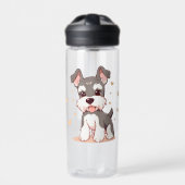 Niedlicher Hund Trinkflasche (Vorderseite)