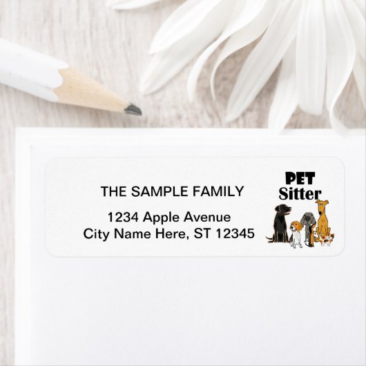 Niedlicher Hund und Katzen-Cartoon (Insitu)