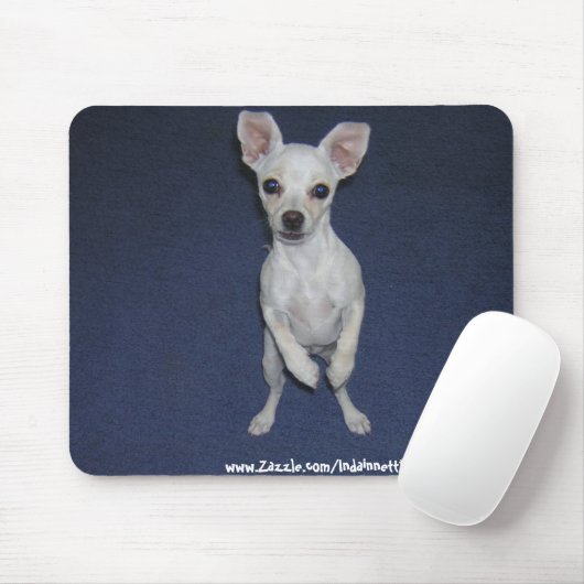 Niedlicher Hund Up-Mousepad. Mousepad (Mit Mouse)