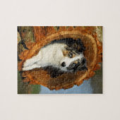 niedlicher Hund von Border Collie Puzzle (Horizontal)