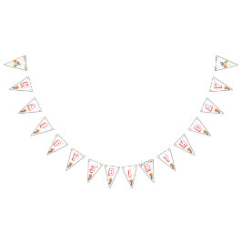 Niedlicher Hund Welpe-Kind-Geburtstagsparty Wimpelkette