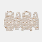 Niedlicher Hund Welpe Paw Druckmuster Geschenkschachtel (Ungefaltet)