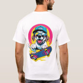 Niedlicher Hunde-T - Shirt - Perfektes Geschenk fü (Rückseite)