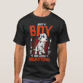 Niedlicher Hundebesitzer Dalmatiner Haustier Dalma T-Shirt (Vorderseite)