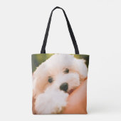 Niedlicher Hundebeutel Tasche (Rückseite)