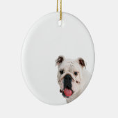 Niedlicher Hundehund Keramik Ornament (Rechts)
