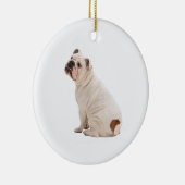Niedlicher Hundehund Keramik Ornament (Rechts)