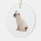 Niedlicher Hundehund Keramik Ornament (Links)
