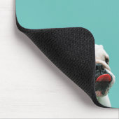Niedlicher Hundehund Mousepad (Ecke)
