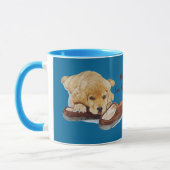 niedlicher Hundehund Tasse (Links)