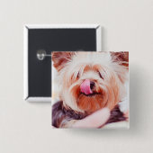 Niedlicher Hundeknopf 8 Button (Vorne & Hinten)