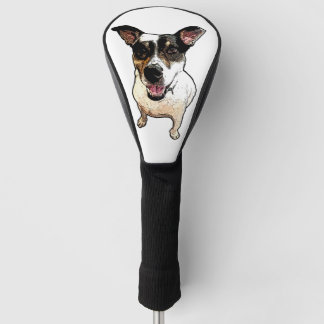 Niedlicher Hundekopf Golf Headcover