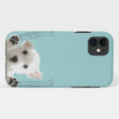 Niedlicher Hundekratzer Case-Mate iPhone Hülle (Rückseite (Horizontal))