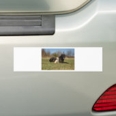 Niedlicher Hundekuh Autoaufkleber (Auf Auto)