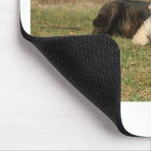 Niedlicher Hundekuh Mousepad (Ecke)