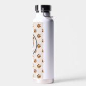 Niedlicher Hundepuppeldruck Trinkflasche (Links)