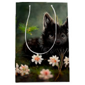 Niedlicher Hundeschenkbeutel Mittlere Geschenktüte (Vorderseite)