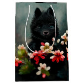 Niedlicher Hundeschenkbeutel Mittlere Geschenktüte (Vorderseite)