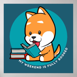 Niedlicher Hundeschluss Poster