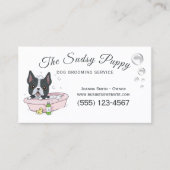 Niedlicher Hundeschutzdienst Visitenkarte (Vorderseite)