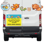 Niedlicher Hundesdienst Auto Magnet<br><div class="desc">Niedlicher Dog Walking Animal Car Pet Service Visitenkarten Magnet, um Kunden und zukünftigen Kunden zu geben. Adorable und niedliche Hunde, Katze, Eidechsen, Hamster und Fische, um für Ihr Haustier zu werben, Tierpflege und Hundeschlittendienst. Mit diesem wunderbaren Design machen Sie Ihren zukünftigen Kunden einen guten Eindruck. Geben Sie den Namen Ihres...</div>