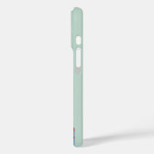 Niedlicher Hundesitz auf Koteletten Personalisiert Case-Mate iPhone Hülle (Rückseite / Links)