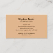 Niedlicher Hundetrainerservice Visitenkarte (Vorderseite)