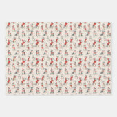 Niedlicher Hundeweihen Geschenkpapier Set (Vorderseite 3)