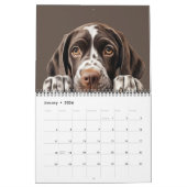 Niedlicher Hundewelpen-Eyes-Kalender Kalender (Jan 2026)