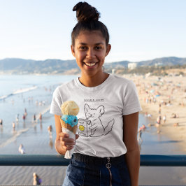 Niedlicher Hundsommer Lovin Hallo Sonnenschein T-Shirt