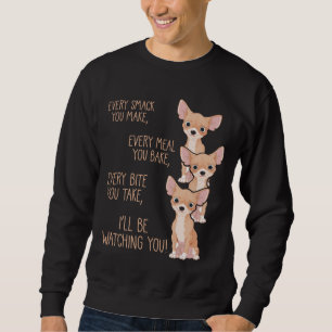 Niedlicher Hungersnot Hundebesitzer Welpe Mama Fun Sweatshirt