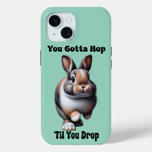 Niedlicher hüpfender Hase Case-Mate iPhone Hülle
