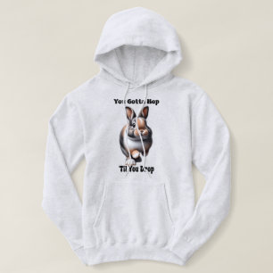 Niedlicher hüpfender Hase Hoodie
