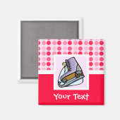 Niedlicher Ice-Skate Magnet (Vorderseite/Rückseite)